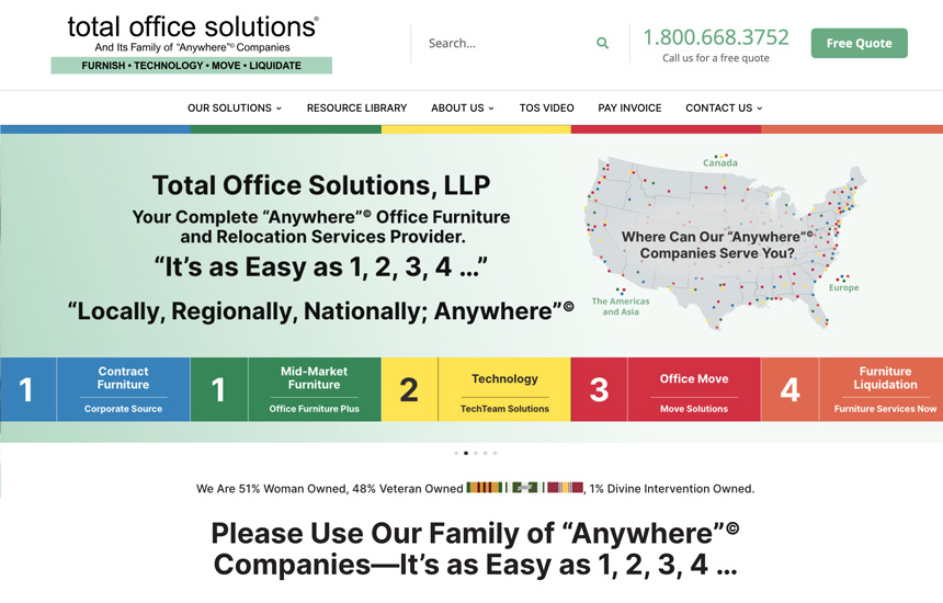 Total Office Solutions site